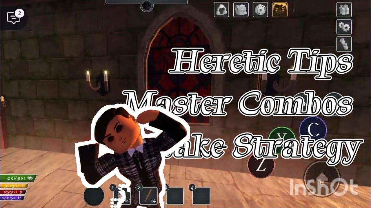 Part 1: Custom Heretic Tips + Tricks || The Vampire Legends || Roblox || #roblox #tvl2 #tipsforyou 