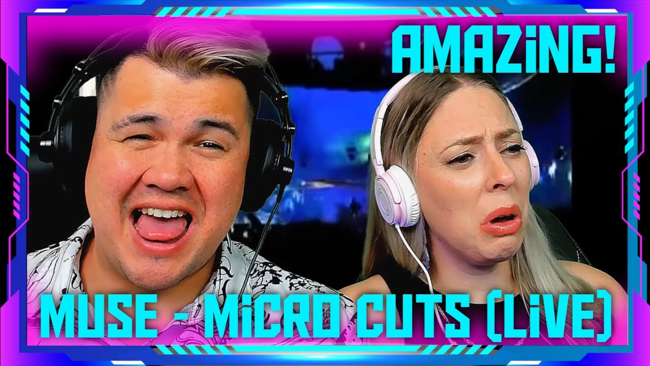 Americans React to Muse Micro Cuts Live @ Wembley Stadium | THE WOLF HUNTERZ Jon and Dolly