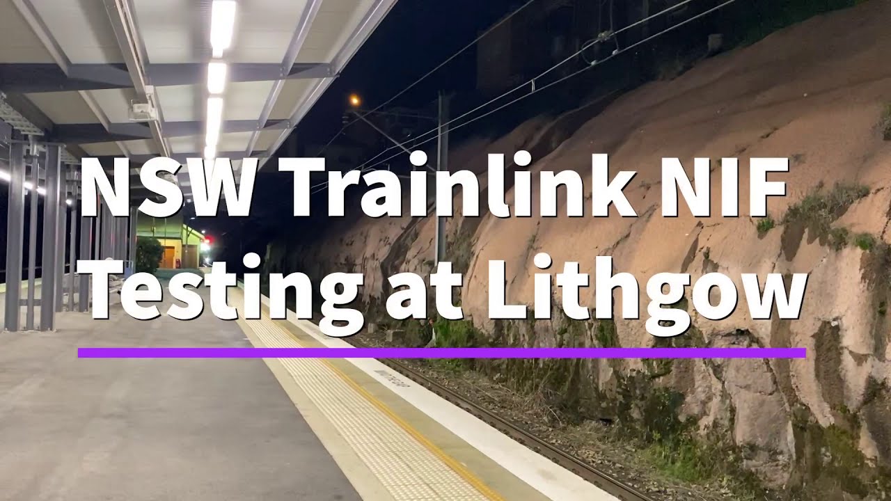 NSW Trainlink- New Intercity Fleet Testing - Lithgow - September 2020