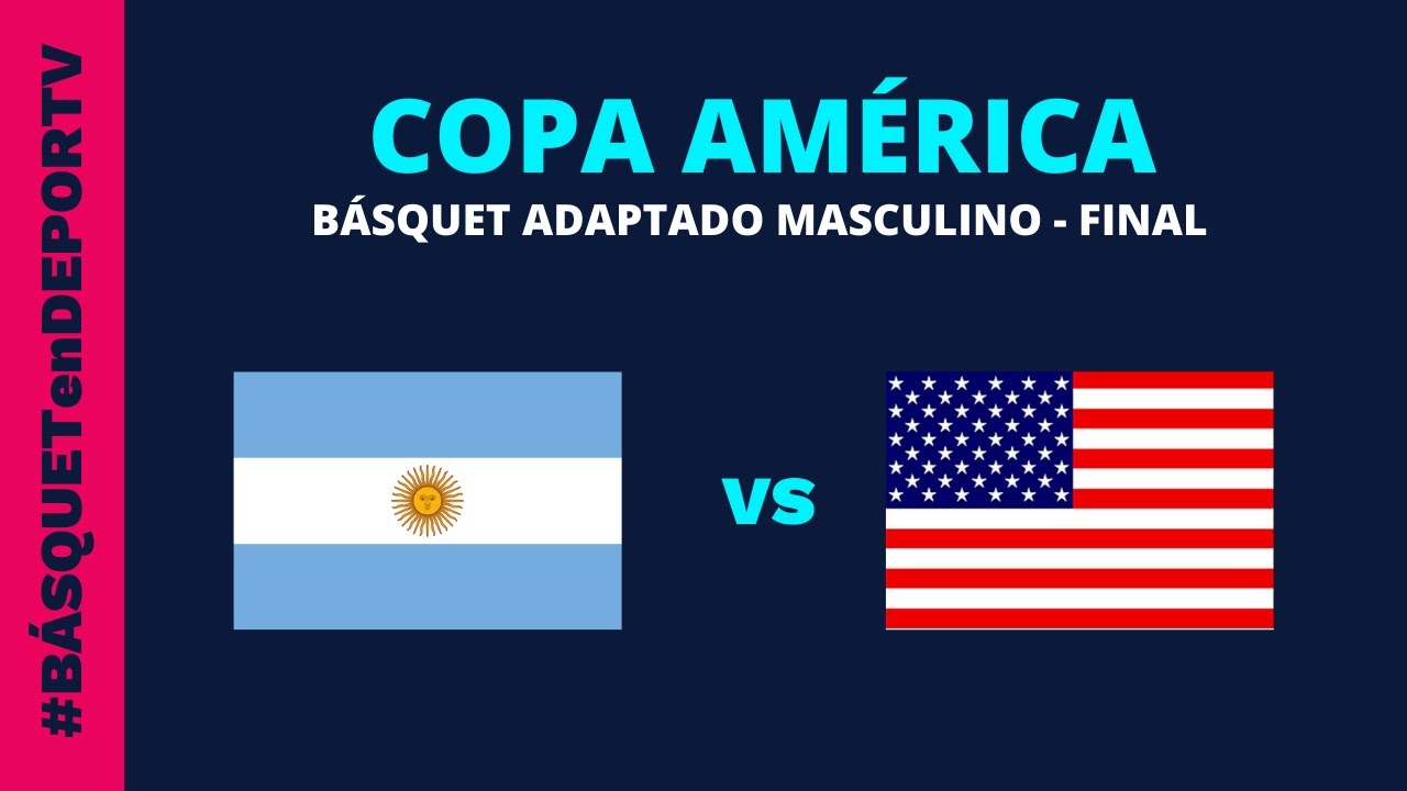 Argentina vs Estados Unidos - Copa América Masculina de Básquet Adaptado  - Final