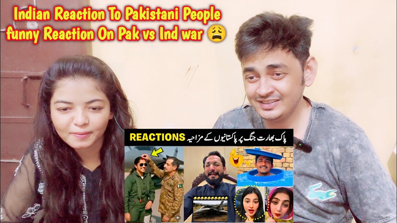 Indian Reaction To Pakistani People Funny Reaction On Pakistan India War 😩| Pakistani Meme War 😱