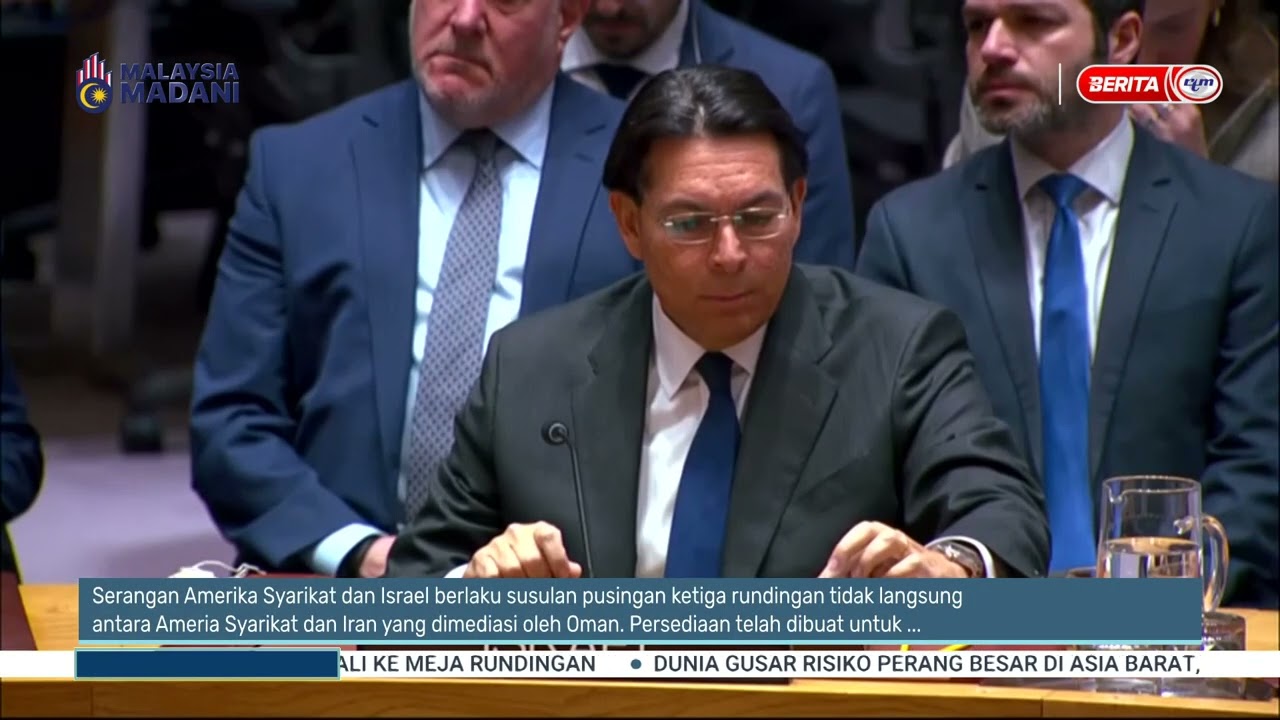 1 MAC 2026 - BTH - SERANGAN KE ATAS IRAN, SU AGUNG PBB KESAL DIPLOMASI 
