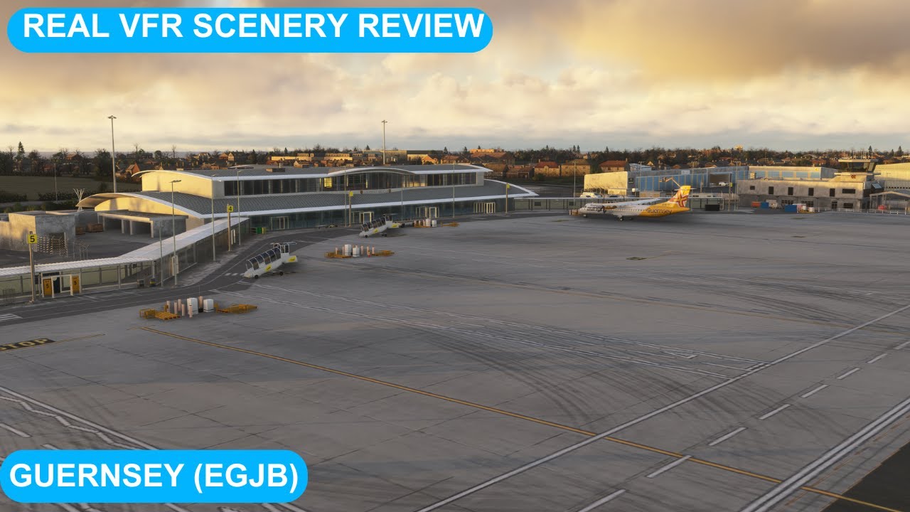 Real VFR EGJB Payware Scenery Review – Is it worth the money?  MSFS24