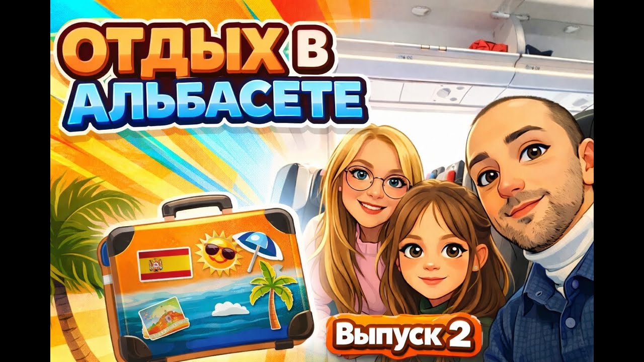 Поездка в Альбасете с семьей на выходные Выпуск №2#испания #путишествие #live #life #españa