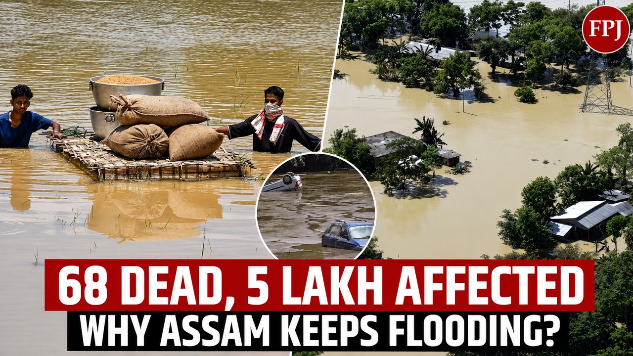 Why Does Assam Flood Every Year? Brahmaputra Crisis Explained