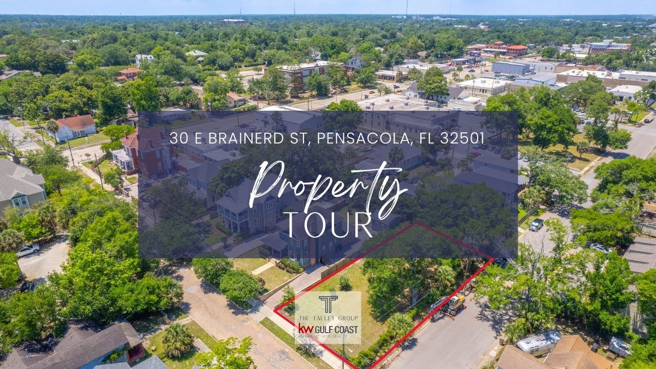 Build Your Dream Home in North Hill, Pensacola! | Property Tour | 30 E Brainerd St | Off-Market