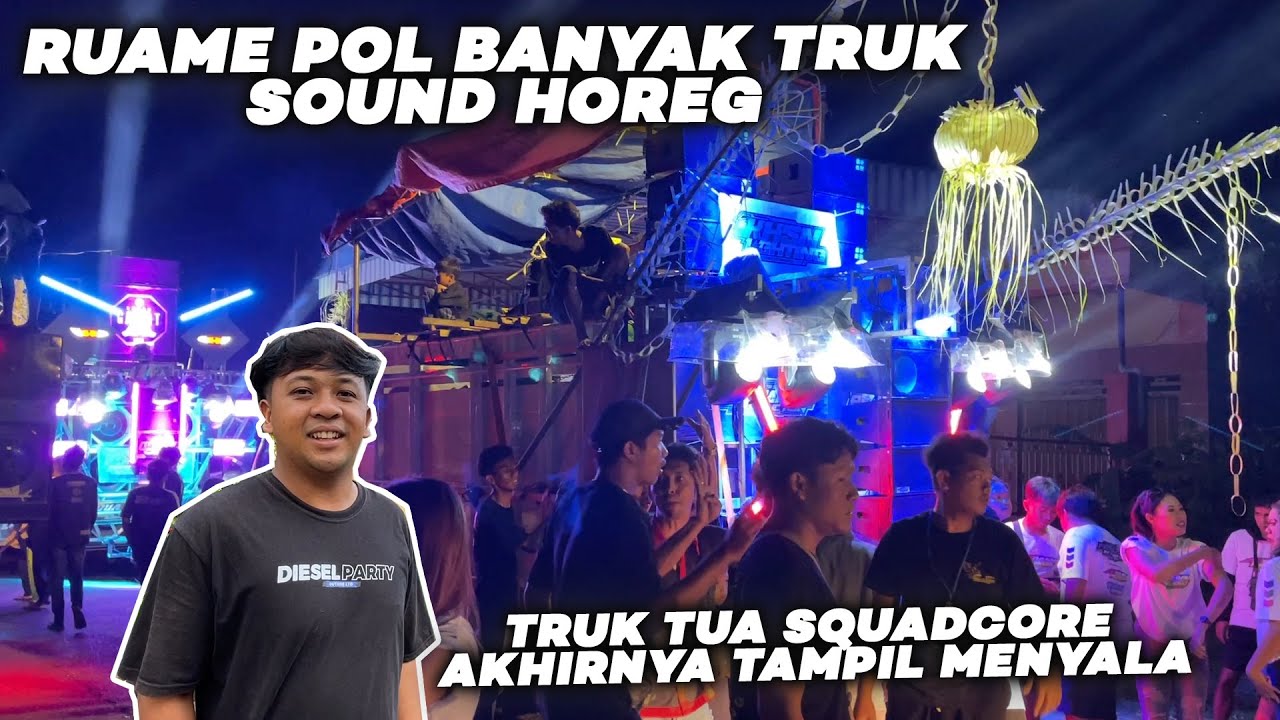 TRUK TUA WANI TAMPIL‼️ RAME POL REK ACARA KARNAVAL TRUK SOUND SYSTEM