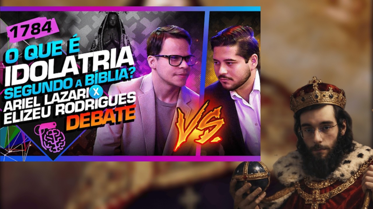 REACT - DEBATE DO ARIEL LAZARI VS PASTOR ELIZEU SOBRE IDOLATRIA