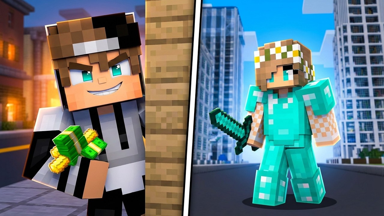 ماين كرافت : تحدي الاختباء في اكبر عالم #6 Minecraft