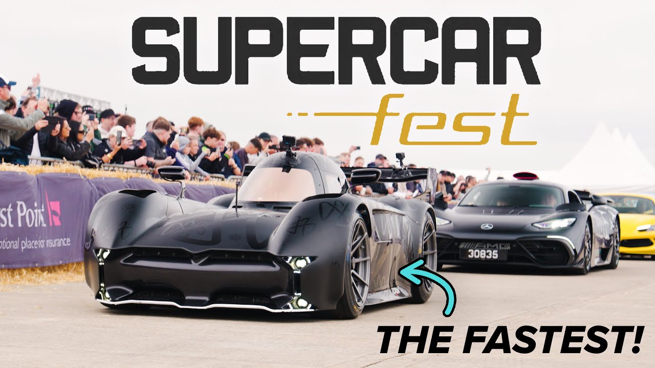 We Drove the McMurtry Spéirling at Supercar Fest!!