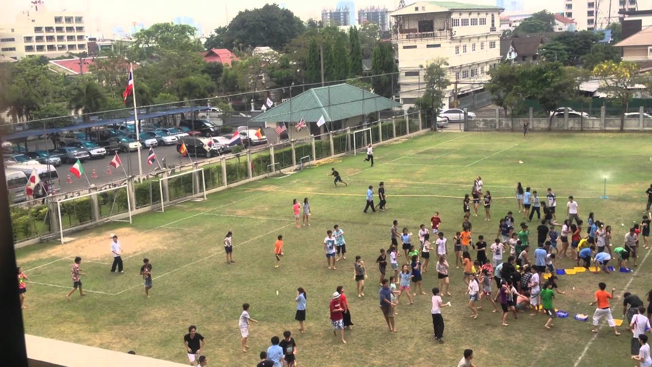 An epic water fight at KIS International School, Bangkok