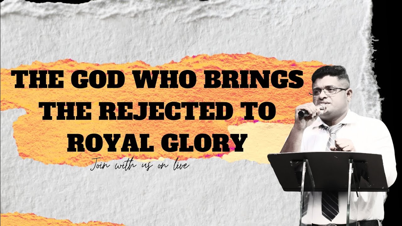 The God who brings the rejected to royal glory | #llive Stream | Pr. Grace Sreejith K Ministering