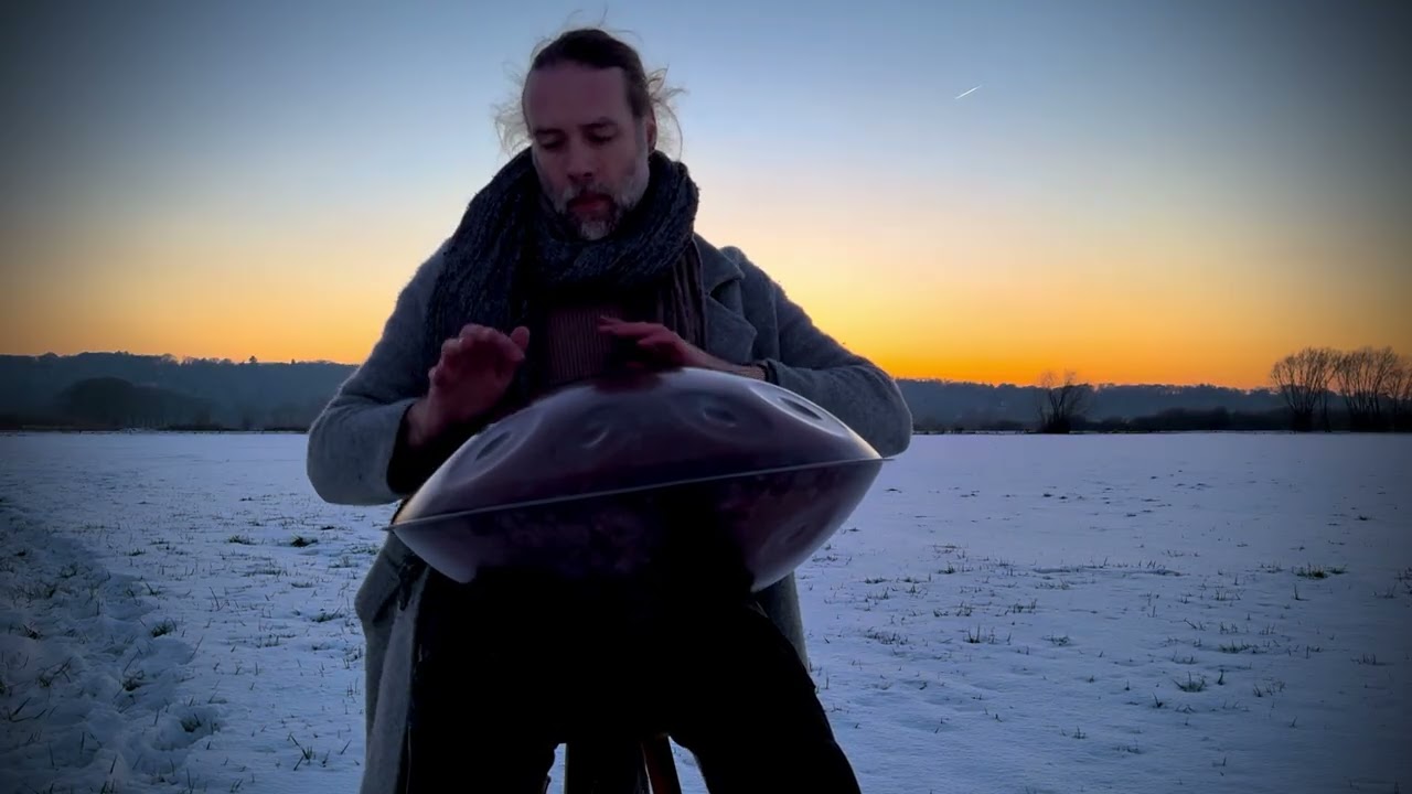 “Echoes Beneath a Golden Winter Sky”