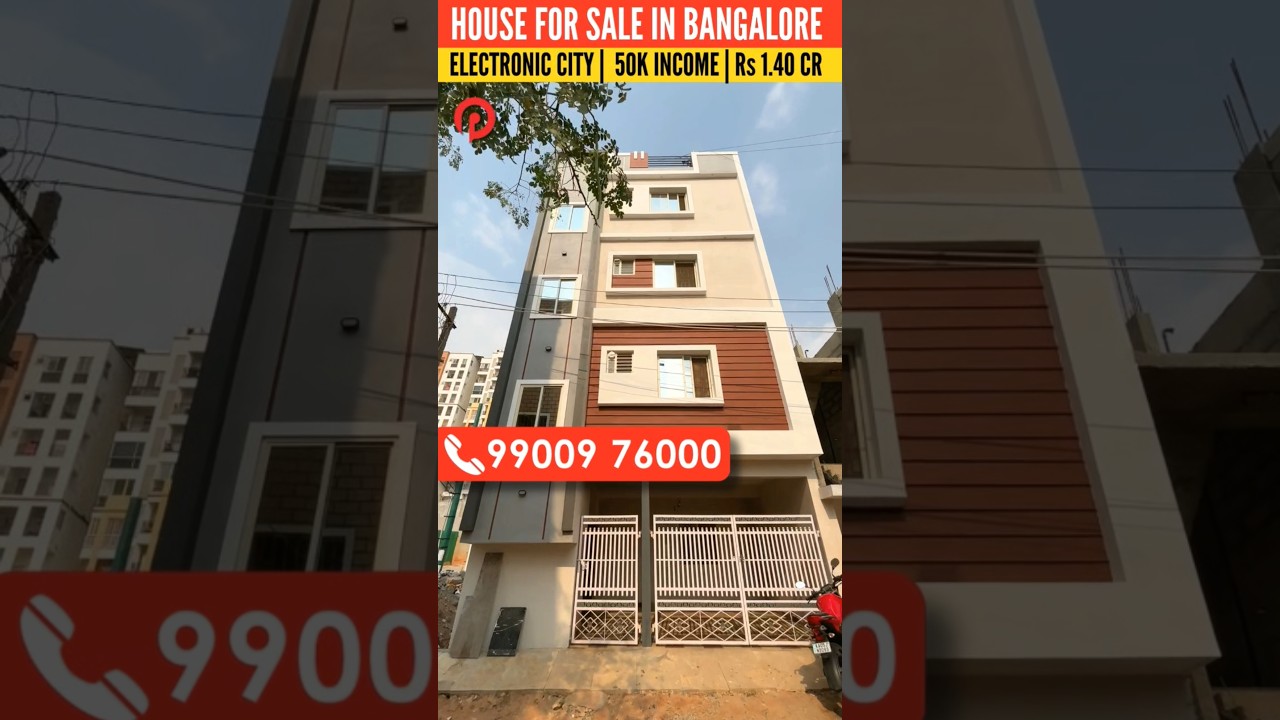 🔥House for sale in Bangalore Electronic City#house#home#property#bangalore#realestate #houseforsale