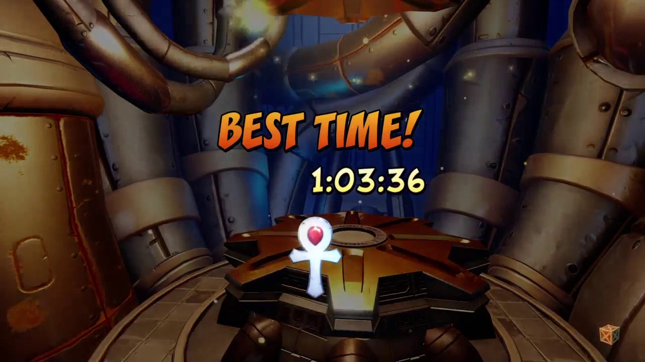 Crash Bandicoot 2 N Sane Trilogy - Hardest Stages [Time trials] GOLD RELICS