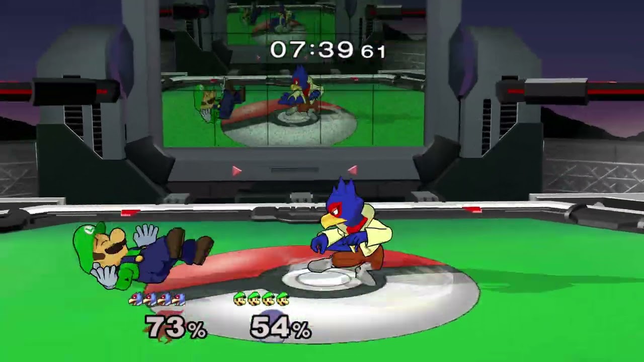 I Beat a 2400+ Peak Grandmaster Falco with B0XX Luigi (2-0) | Slippi Ranked