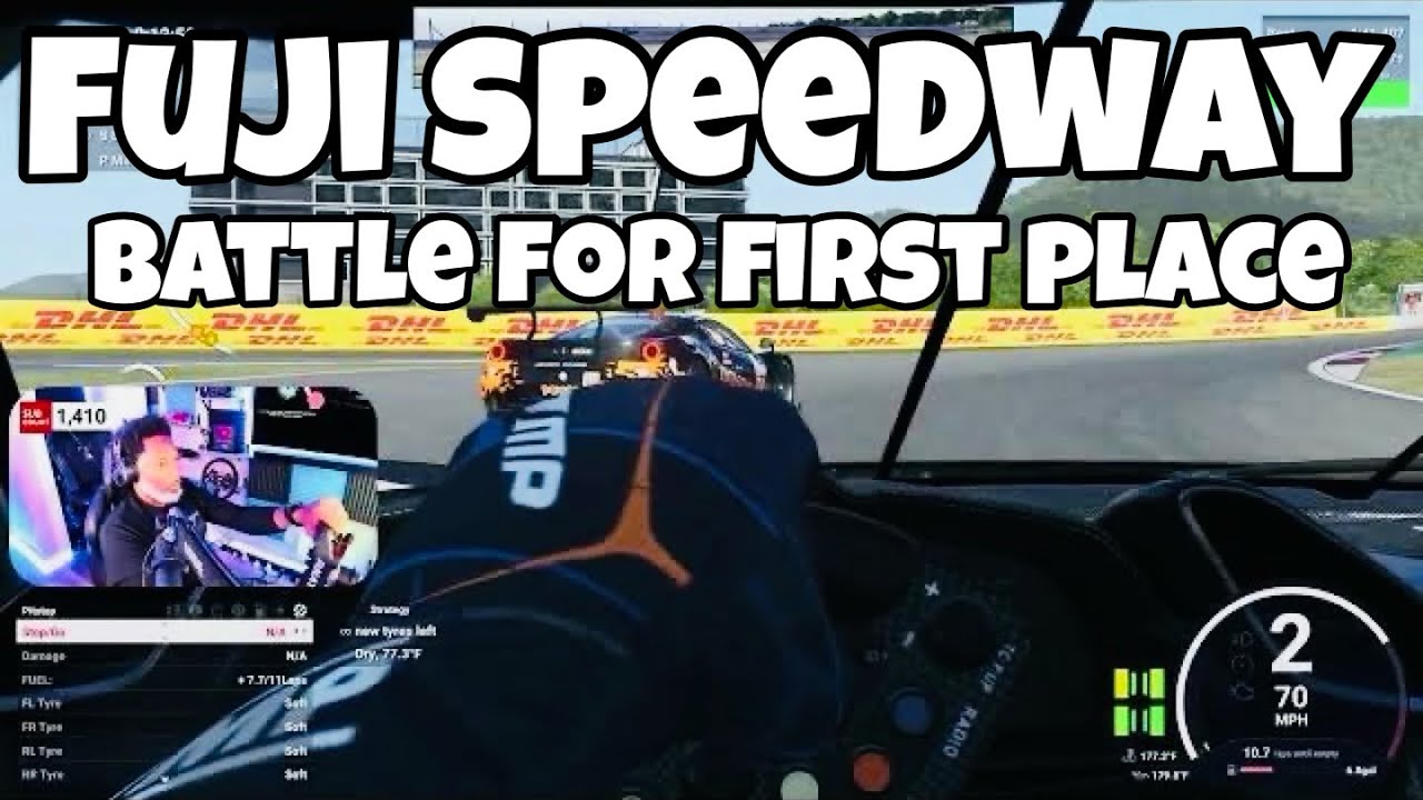 Le Mans Ultimate GTE Battle for 1st Fuji Speedway