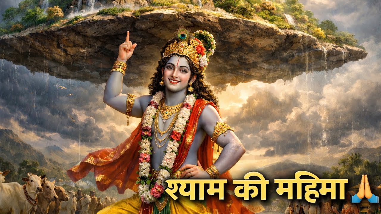 श्याम की महिमा 🙏 | Beautiful Krishna Bhajan | Shyam Shyam Bolo Re