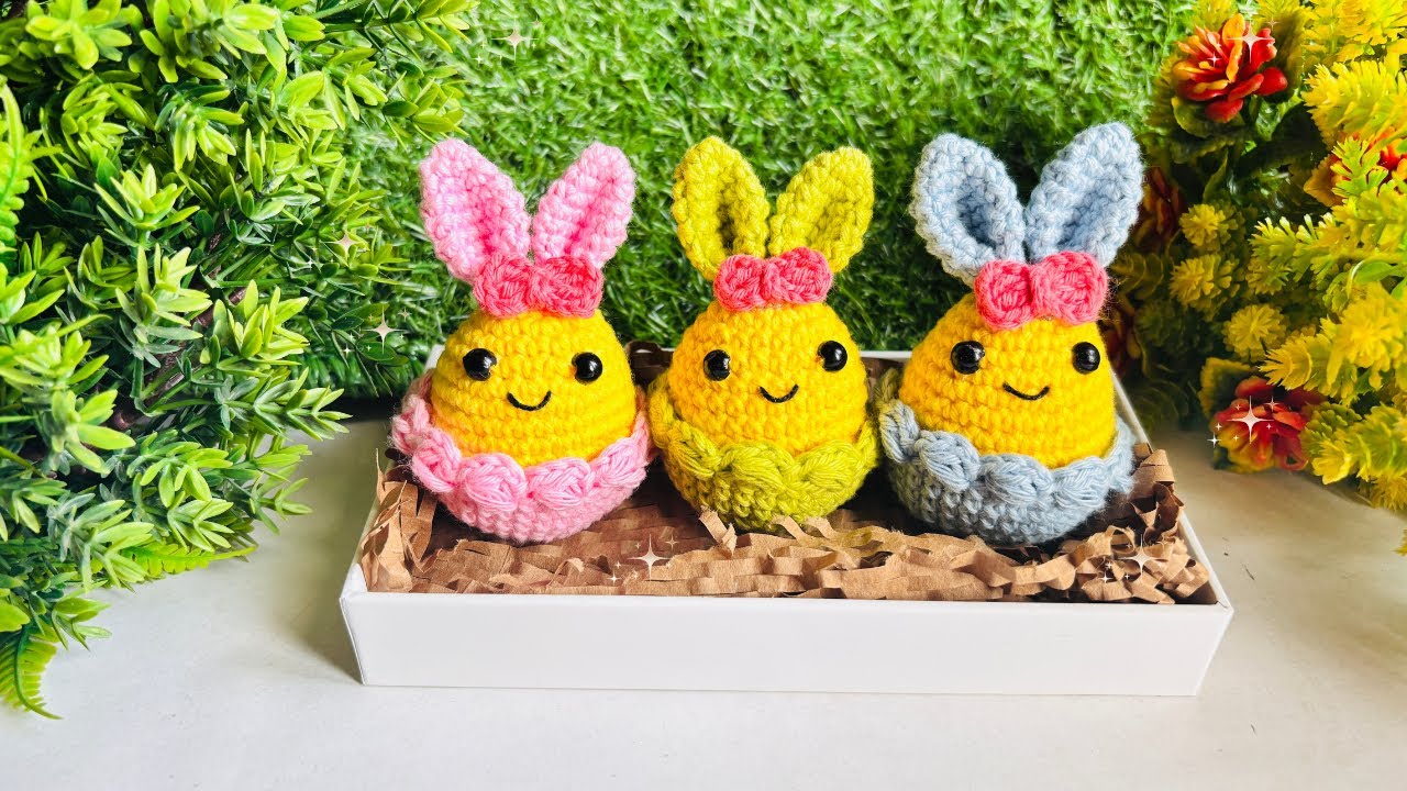 Easy Crochet Easter Bunny Tutorial | Easy Tutorial for Beginners🥰