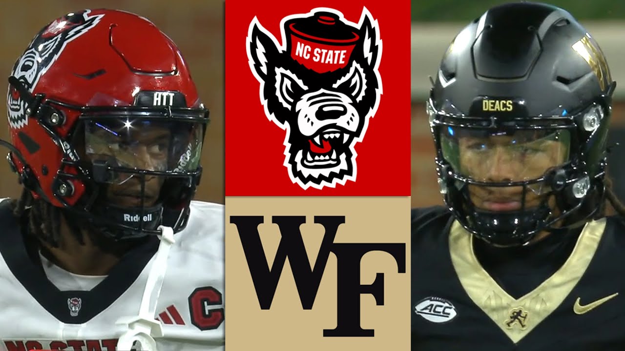 NC State vs Wake Forest College Football Highlights Full Game 2025