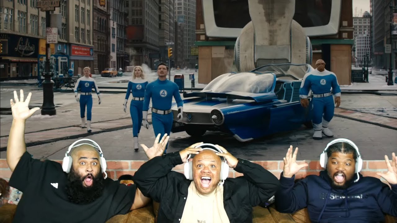 Fantastic Four Official Trailer REAL Reaction & Discussion