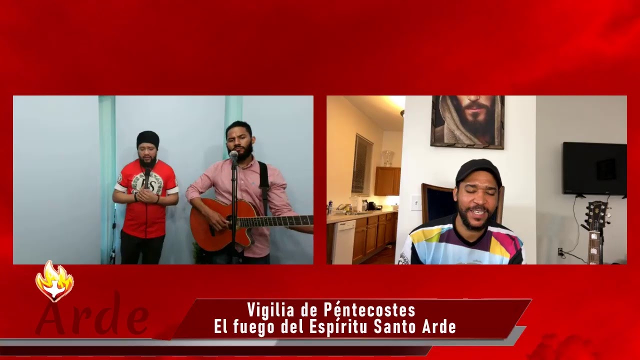 VIGILIA DE PENTECOSTES ARDE- EN DIRECTO CON ELVIS Y SALVATORE
