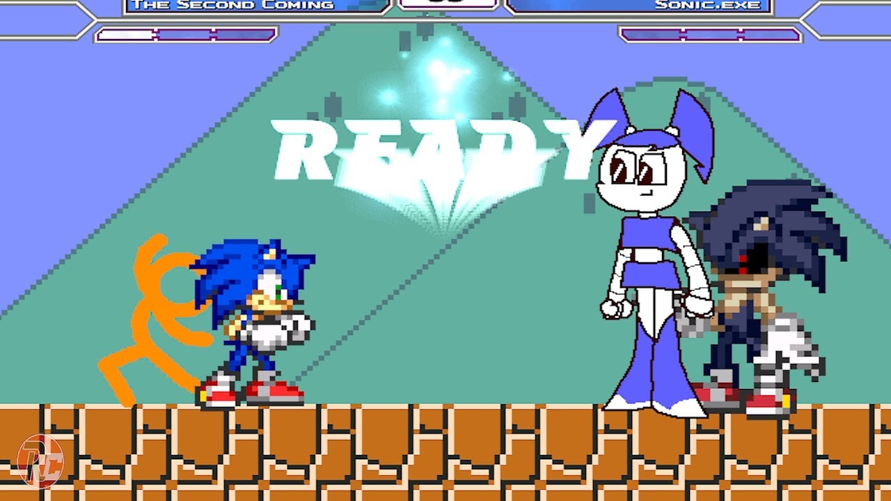 TEAM SONIC and THE SECOND COMING vs TEAM JENNY WAKEMAN XJ9 and SONIC.EXE | BEST OF 3