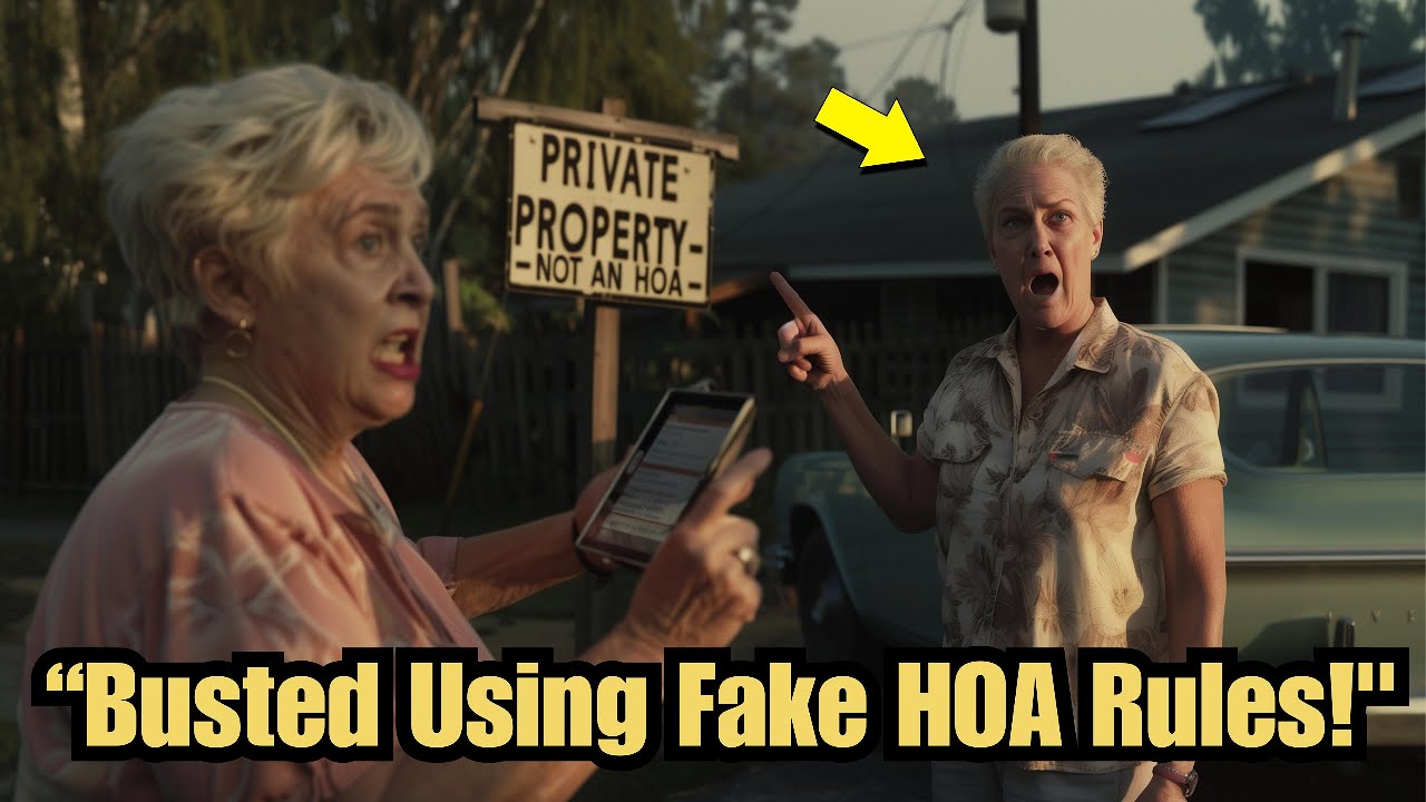 HOA Karen Tried to Fine Me - So I DESTROYED Her with County Records