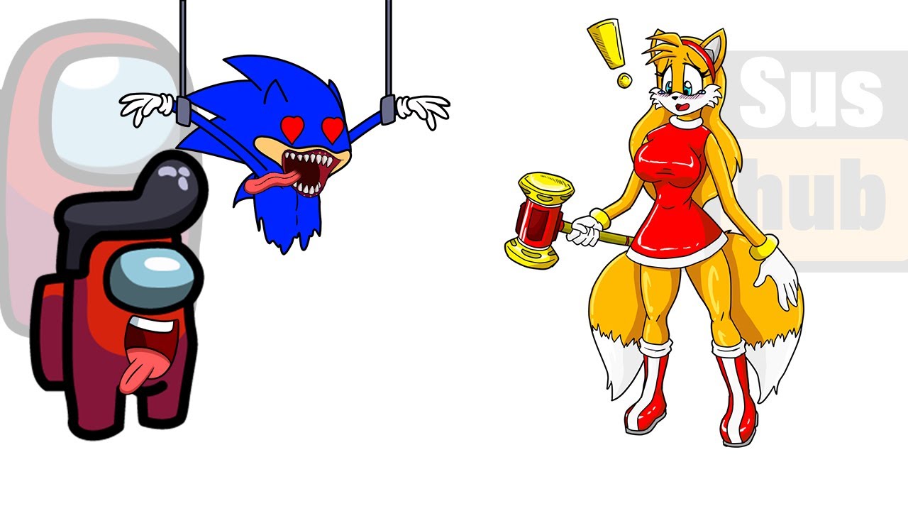 Mini Crewmate Kills Shin Sonic Tapes Characters - FULL 4-6 | Among Us
