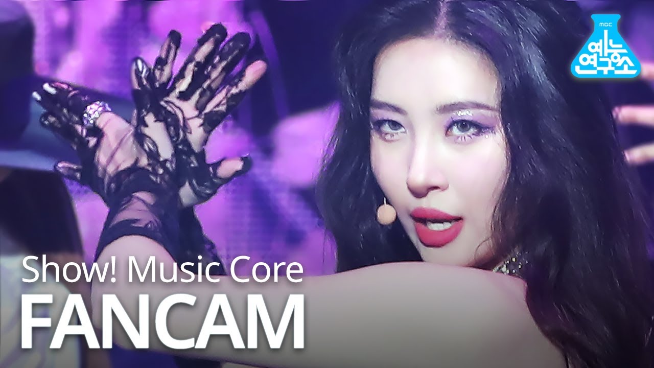 [예능연구소] 선미 직캠 '보라빛 밤(pporappippam)' (Vertical ver.) (SUNMI FanCam) @Show!MusicCore 200704