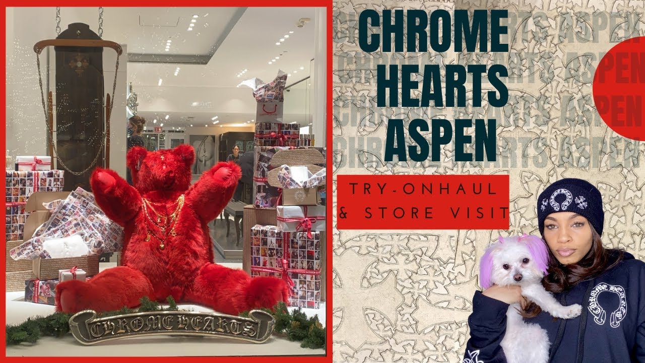 CHROME HEARTS STORE ASPEN: Try on Haul & Store Tour