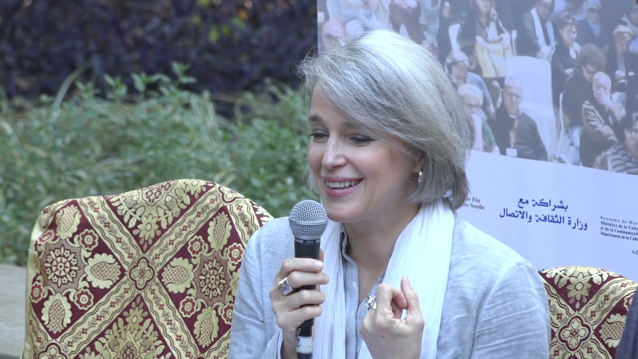 Masterclass de Leili Anvar sur le thème des parfums au Festival de Fès de la Culture Soufie en 2019