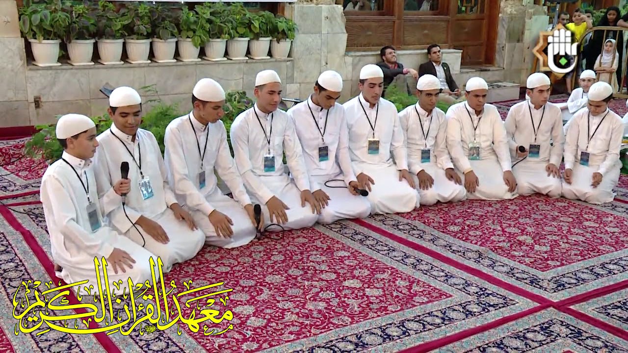 تقليد الشيخ مصطفى أسماعيل بتلاوة جماعية مذهلة - مشروع أمير القراء الوطني