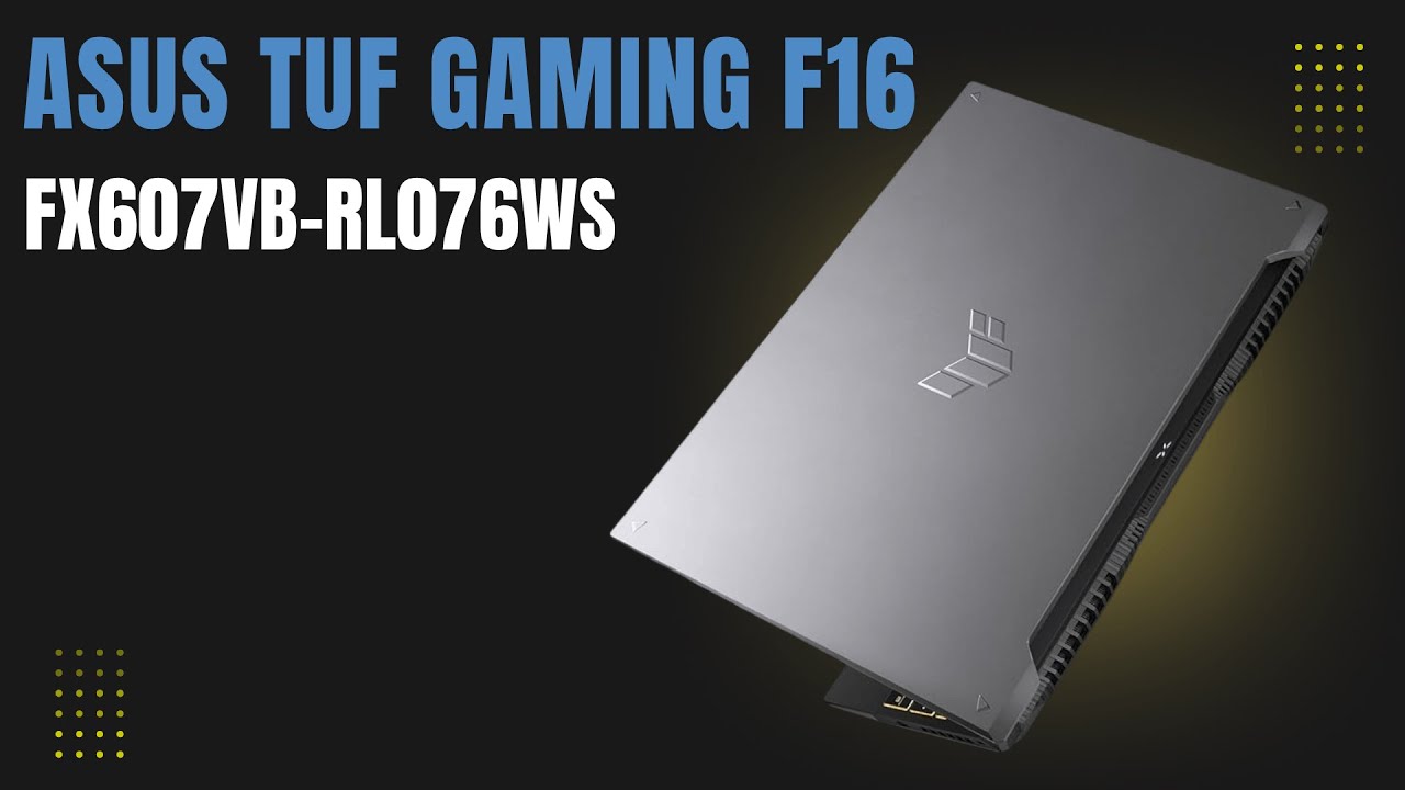 ASUS TUF Gaming F16 Laptop,Intel Core 5 Processor 210H, FX607VB RL076WS, Mecha Gray