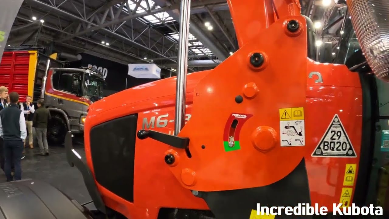 2026 Kubota M6-131 Utility 6.1 Litre 4-Cyl Diesel Utility Tractor (131/123/104 HP) LAMMA Show 2026