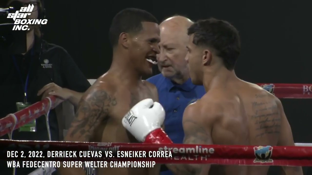 2022 12 02　Derrieck Cuevas  vs  ESNEIKER CORREA