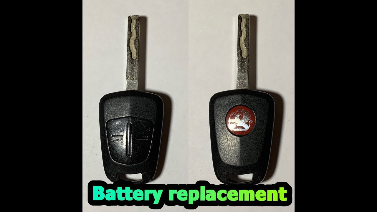 How To Replace A Battery On A Vauxhall Key Remote