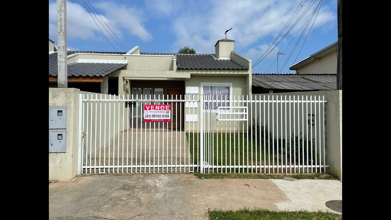 Vendida: Casa com 3 quartos em Fazenda Rio Grande no Bairro Nações