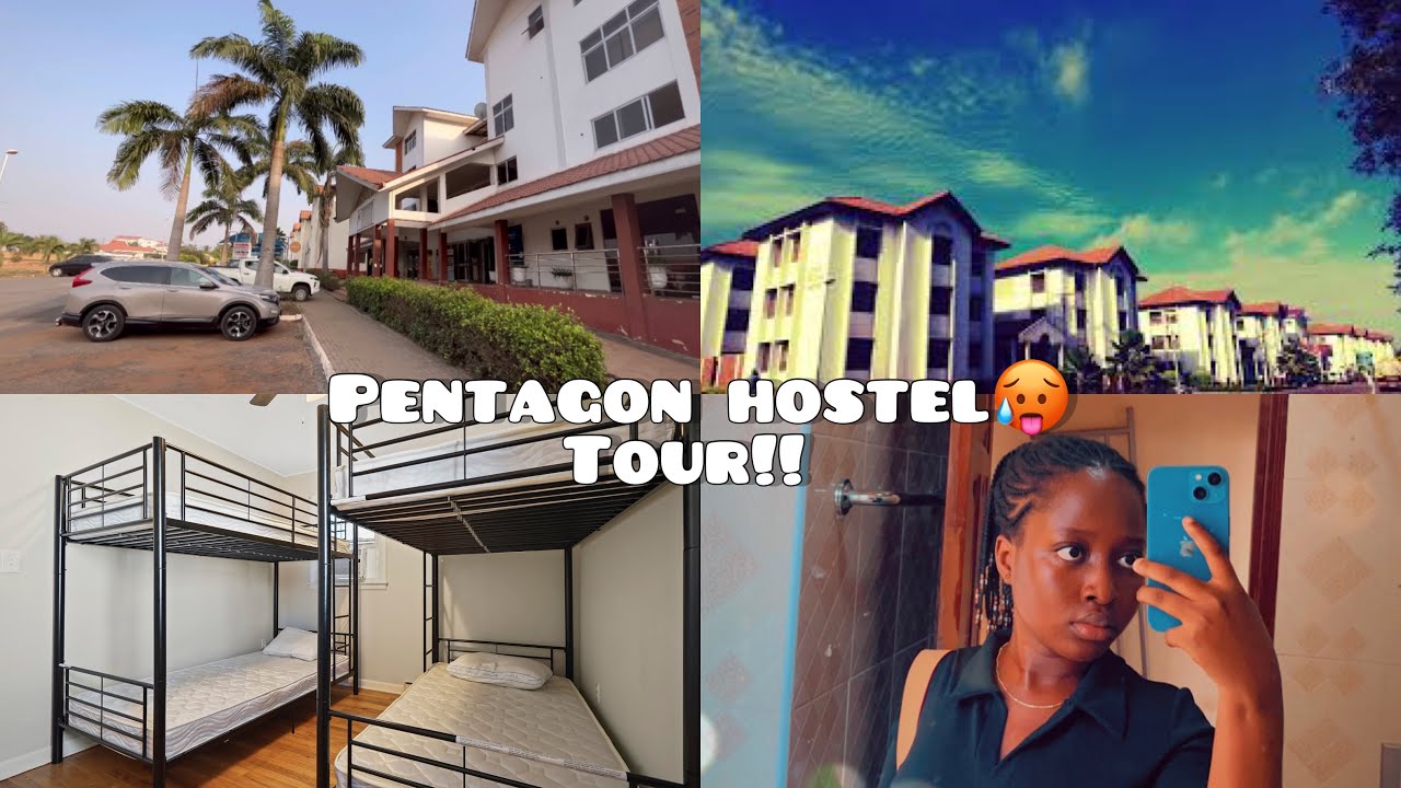 Pentagon Hostel tour!!😍🫶🏽 | Rooms+Study Room&More…| University of Ghana Student Residential Tour
