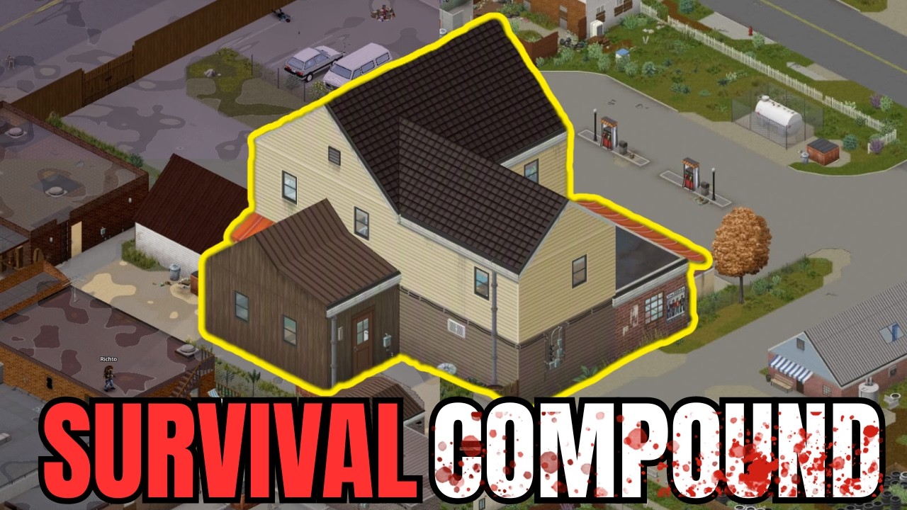 I Built the Most Defendable Base on Project Zomboid!