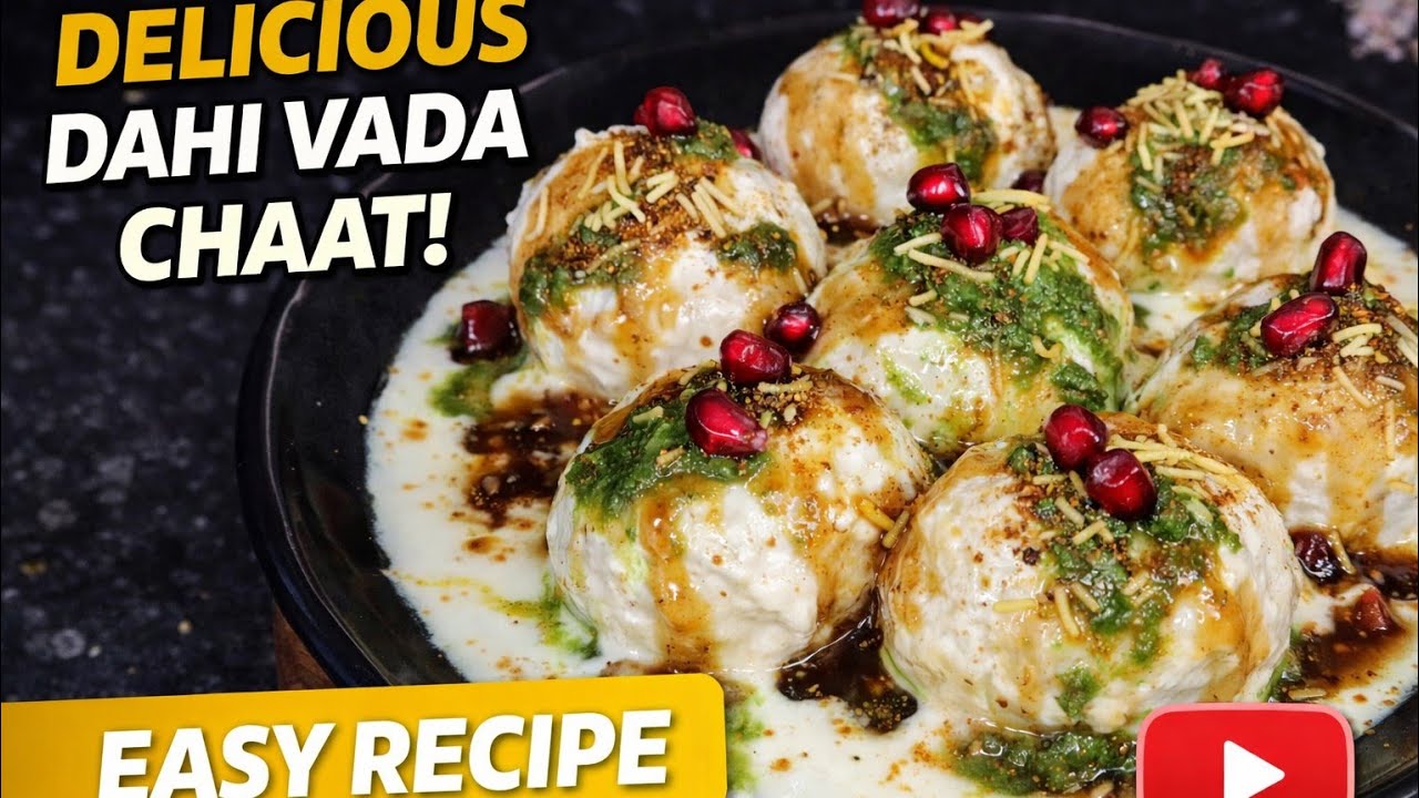 Street Style Softest Dahi Bhalla I Ramzan Special Recipe I Eid Special Dahi Bhalla Recipe I