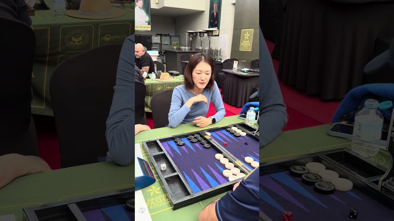 Akiko Yazawa🇯🇵🎲 #backgammon
