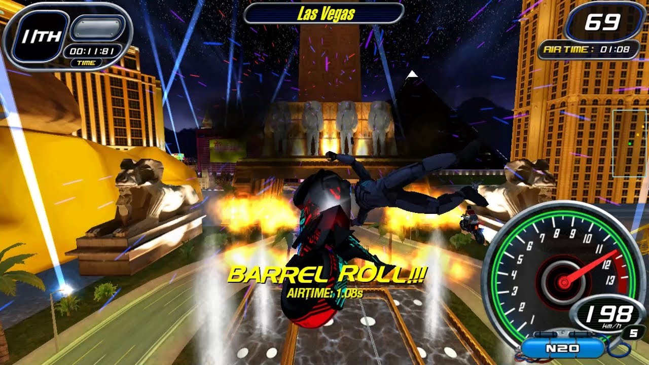 Superbikes 2 Arcade (TeknoParrot) - Las Vegas (Hard) - 1st Place