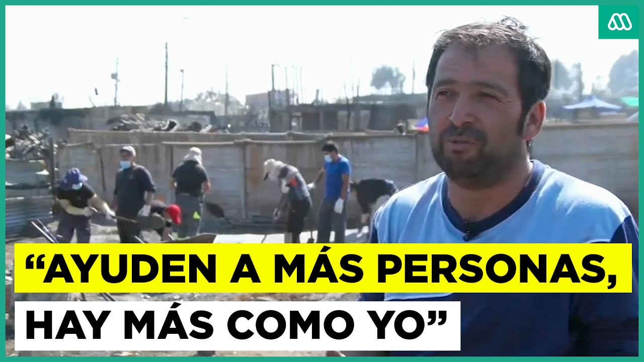 Hombre que perdió todo en Punta de Parra pide que ayuden a otros damnificados: 