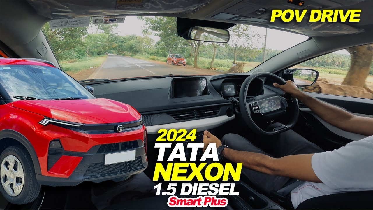 TATA NEXON 2024 | SMART PLUS 1.5L MANUAL | POV DRIVE REVIEW | ASMR | NEXON | POV DRIVE