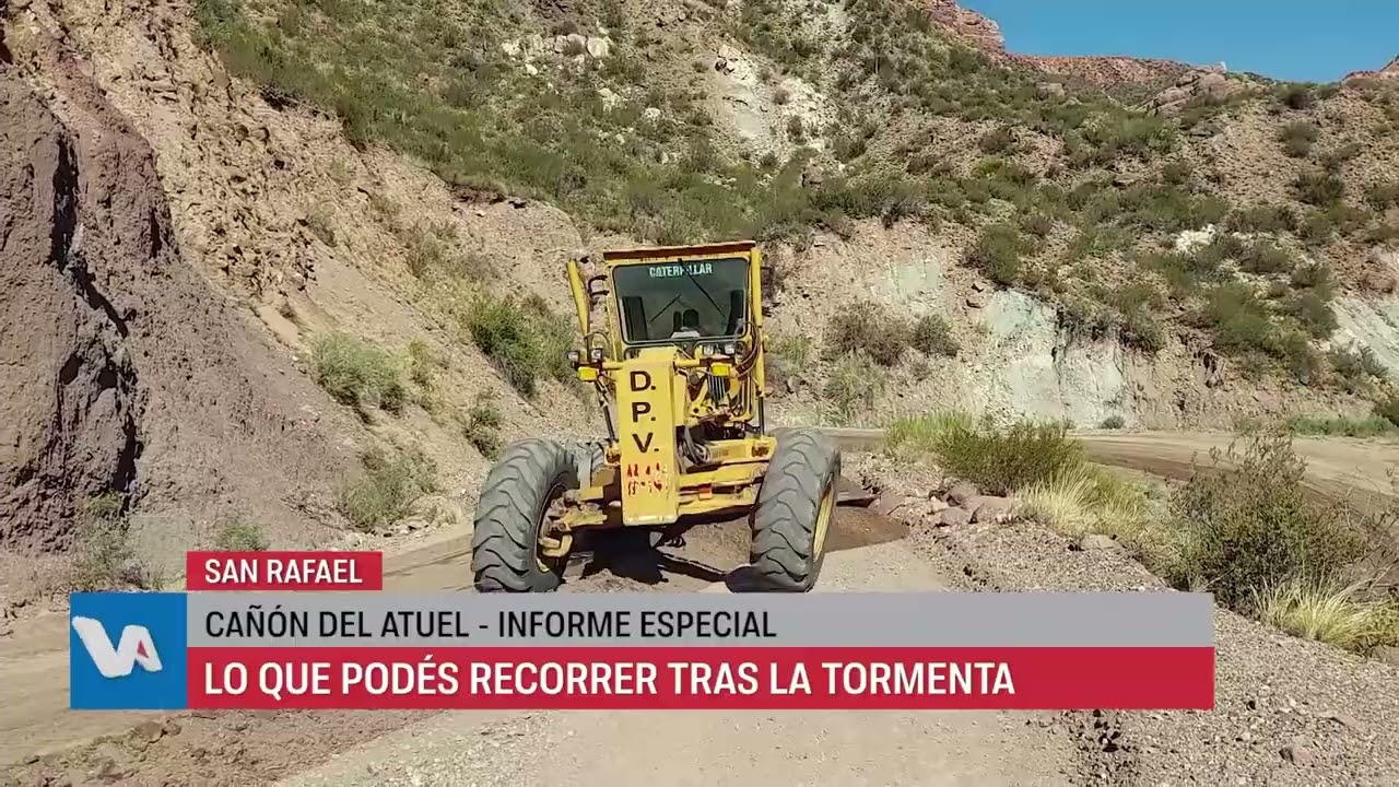 SAN RAFAEL: CA&Ntilde;ON DEL ATUEL, LO QUE POD&Eacute;S RECORRER TRAS LA TORMENTA DE ENERO .