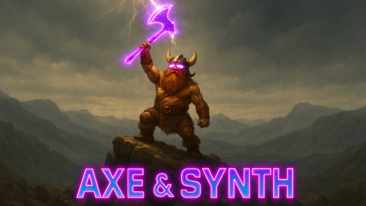 Music to Conquer With Axes ⚔️ | 80s Synthwave & Heavy Metal Power