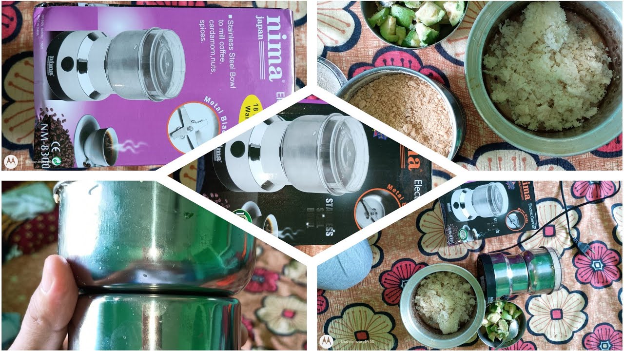 Mini mixer grinder review || Nima electric grinder Japan || best mixture grinder under Rs.500 