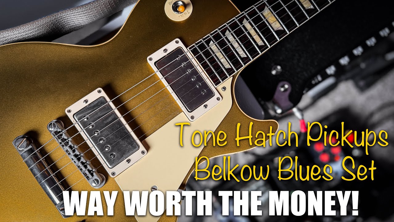 ONLY $140? - Tone Hatch Pickups Bellkow Blues | Gibson Les Paul Standard Custom Shop Reissue (R7)