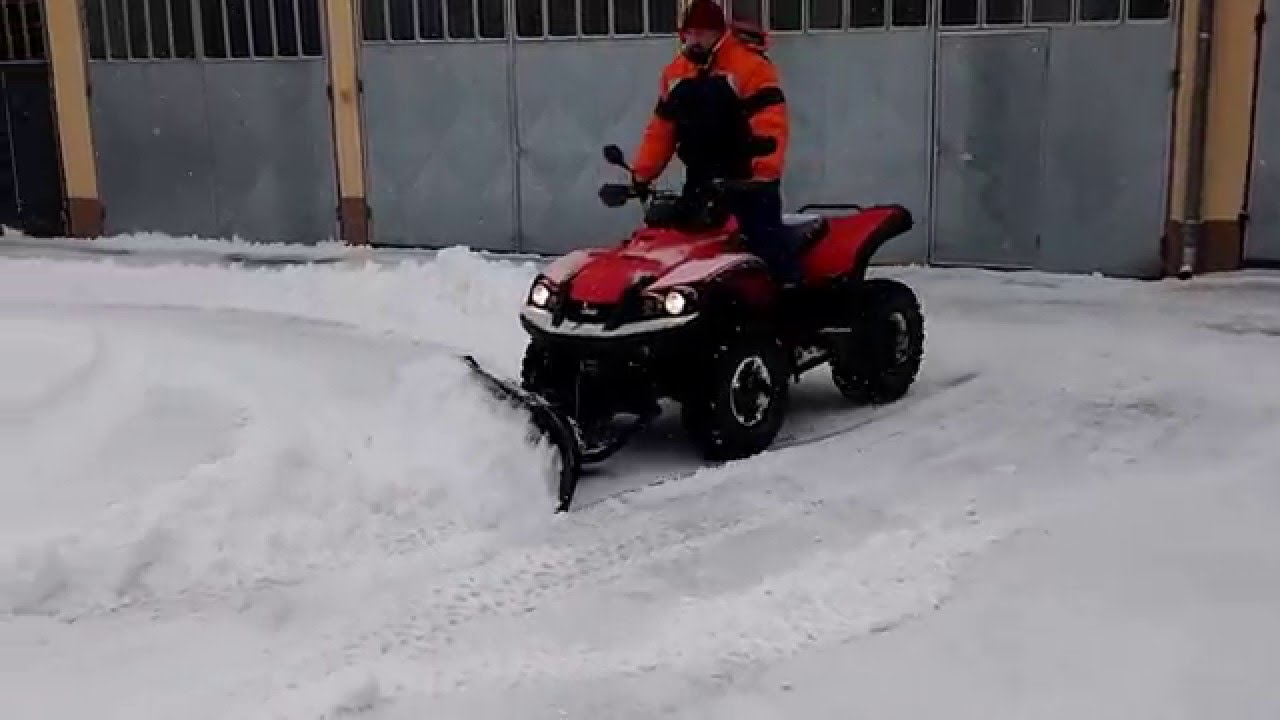 TBG Blade 425 Snow plow using Warn